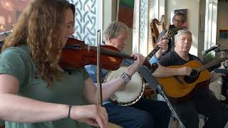 Irish Trad Music London  Mick O’Connor Mick Bailey and Tara McCarthy  Bright Side of The Road [upl. by Aisylla445]