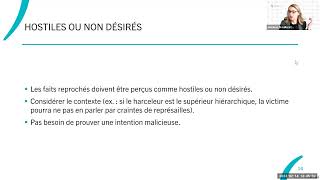 Prévenir le harcelement psychologique et promouvoir la civilite au travail Autoformation [upl. by Horten]