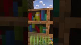 Secret Minecraft Bookshelf Door [upl. by Achorn]