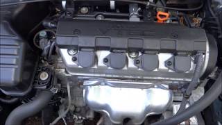 2004 HONDA CIVIC 16 ENGINE  D16V1  42543 [upl. by Guerin]