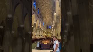 St Patrick’s Cathedral New York USA 🇺🇸 short travel placestovisit usa newyork cathedral [upl. by Eibmab335]