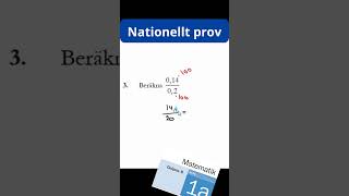 Nationellt prov matematik matte utbildning studera exam gymnasium tricks tips [upl. by Ikin]