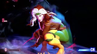 Street Fighter 6  Rogue from XMen mod for Cammy [upl. by Reagen888]