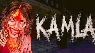 FINALLY PLAYING KAMLA HORROR GAME [upl. by Ynaffital]