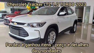 Chevrolet Tracker LTZ 10 TURBO 2023  Perdeu sensor de ponto cedo mas ganhou assistência de colisão [upl. by Adnilym]