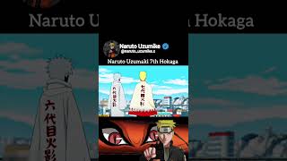 Naruto Uzumike 7th Hokaga anime shorts naruto [upl. by Ahsimak]