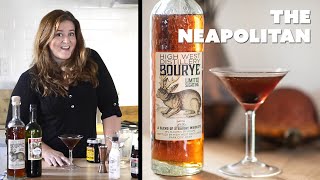 Manhattan Cocktail Recipe  NEAPOLITAN  NEW SPIN ON A WHISKEY CLASSIC [upl. by Alarick343]