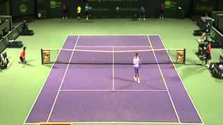 R Štěpánek vs F Gonzalez Miami 2009 [upl. by Yatzeck964]