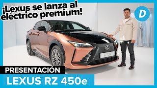 Lexus RZ 450e El primer ELÉCTRICO de MUCHOS  Toma de contacto  Diariomotor [upl. by Nitsuga]