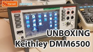 Unboxing multimetru laboratoryjnego Keithley DMM6500 65 cyfry [upl. by Hnamik]