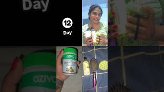 Day 12👩‍🦰Oziva Hair Vitamin Capsule💊💆‍♀️song newsongytshorts viralshortshaircare ozivaproducts [upl. by Hogen422]