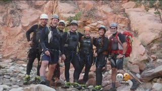 Hikers GoPro Footage Captures Harrowing Moments As Deadly Flash Floods Swept Through Zion National [upl. by Heid426]