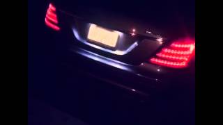 Mercedes Benz s550 straight pipes [upl. by Kathy549]