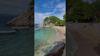 MAKARSKA RIVIERA CROATIA travel beach summer waves [upl. by Onurb906]