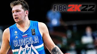 How to Play FIBA International Teams on NBA 2K22 PS4 PS5 XBOX Series X FIBA Tokyo 2K22 Olympics [upl. by Inaliel]