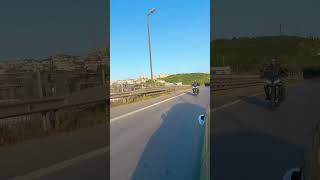 S1000xr 2024 gravity blue mettalic driving view [upl. by Yeniffit]