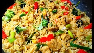 Surinaamse gele nasi met kippenbouten uit de oven [upl. by Aroon]