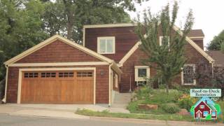 Cedar Siding Cleaning and Staining [upl. by Adnolor]