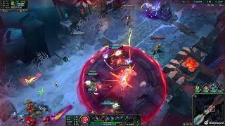 LoL Aram  Gameplay No Commentary [upl. by Ellehsad]