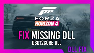 Fix d3d12coredll Missing Forza 4 Error  Simple Fix [upl. by Gnouhc263]