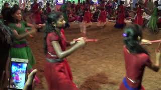 కోలాటం kolatam song 12 dance Maha Lakshmi Tirunallu Pallipadu gandhi colony [upl. by Kan]