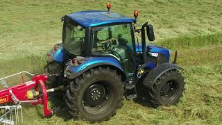 Landini tractor at work  5085 Stage V  New [upl. by Desimone]