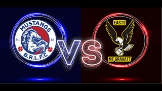 Junior Rugby League  Round 5  2024  U16s  Div 3  Mustangs Brothers Vs East Mt Gravatt [upl. by Llesirg]