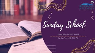 24th November 2024  Sunday School [upl. by Alyehs]