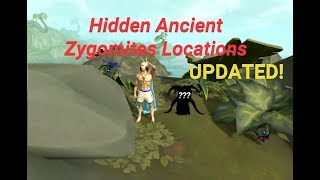 RuneScape 3 Ancient Zygomite Locations UPDATED [upl. by Ecnarret]