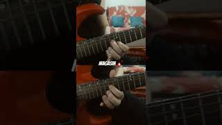 Magasin Guitar Solo 🎸🎶 shorts shortvideo guitar cover viralshorts [upl. by Rramed]