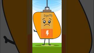 Battery overcharging 0 to 300  overcharge Battery Shorts Animation shortsvideos shortsfeed [upl. by Lessur]