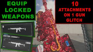 bo6 glitch 10 ATTACHMENT GLITCH FOR BOTH BO6 AND WARZONE EQUIP LOCKED WEAPONS GLITCH FOR WARZONE [upl. by Richma81]