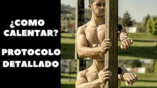 CALENTAMIENTO para ENTRENAR FUERZA➡ Protocolo calentamiento detallado para tus entrenamientos 👍 [upl. by Olivie]