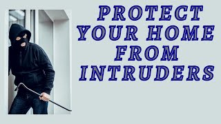 Protect Home From Intruders  How to Secure and Reinforce Front Door Burglar Proof Your Entry Door [upl. by Letsyrk504]