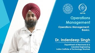 Lecture 01 Operations Management Basics [upl. by Middle414]