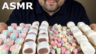 ASMR MARSHMALLOWS EATING SOUNDS Eating Show Mukbang NO TALKING [upl. by Illom722]