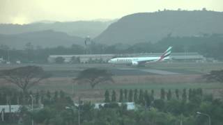 Emirates 777 Clark Airbase Takeoff [upl. by Eeima]