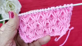 knitting Diamond Design Pattern 5 एक और आसान डिजाइन 5 [upl. by Tabb864]