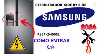 MODO TEST RS51 2026 REFRIGERADOR SAMSUNG [upl. by Kcajyllib]