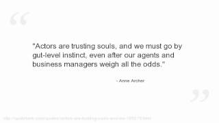 Anne Archer Quotes [upl. by Mercado666]