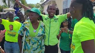 NEW CANDATE NOMINATED FROM THE JLP WINSTONS DOWNIE OF THE MORANT BAY DIVISION [upl. by Nahtanha]