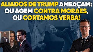 Guerra Aliados de Trump pressionam Moraes ao ameaçar cortar verba da Comissão de Direitos Humanos [upl. by Elletnahs]