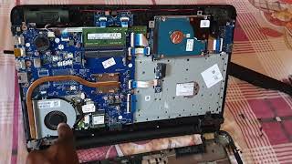 HP TPNC126 Laptop Disassembly [upl. by Sirap]