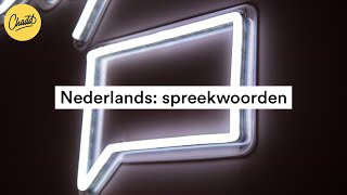 Spreekwoorden en gezegden  Mr Chadd Academy [upl. by Shel]