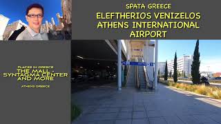 Athens International Airport quotEleftherios Venizelosquot  SPATA GREECE  ATHENS INTERNATIONAL AIRPORT [upl. by Ativet]