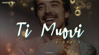 Diodato  TI MUOVI LyricsTesto  Sanremo 2024 [upl. by Neeli]