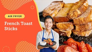 Easy Air Fryer French Toast Sticks [upl. by Valida]