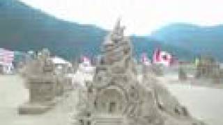 Harrison Hot Springs Sand Sculptures [upl. by Alenas933]