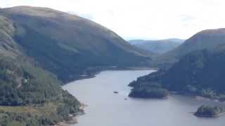 Two Avro Lancaster Bombers Fly Low Level over Thirlmere Reservoir [upl. by Trebliw]