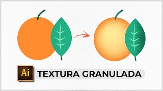 Textura granulada no ILLUSTRATOR I Como fazer facilmente [upl. by Dermot]